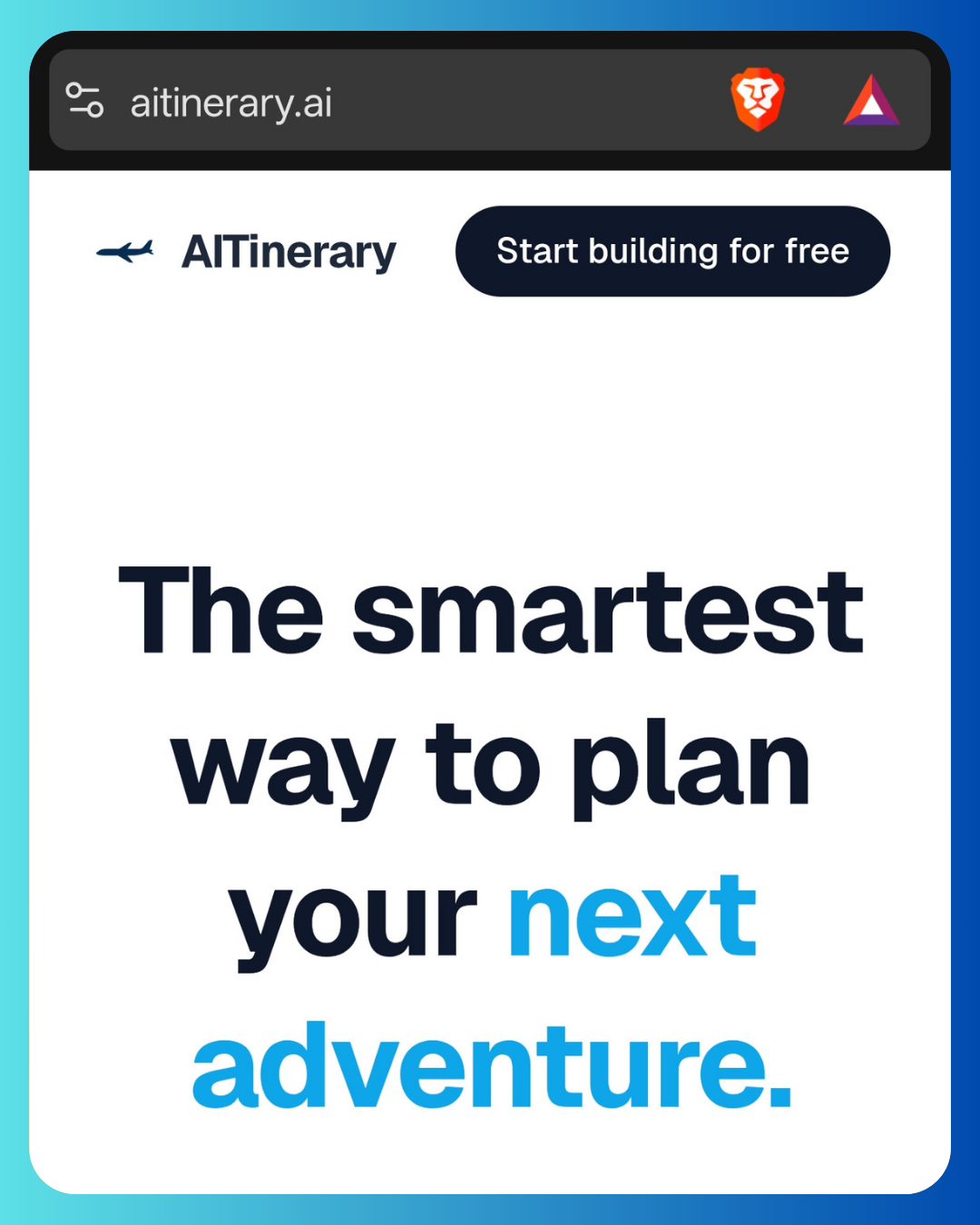 Aitinerary